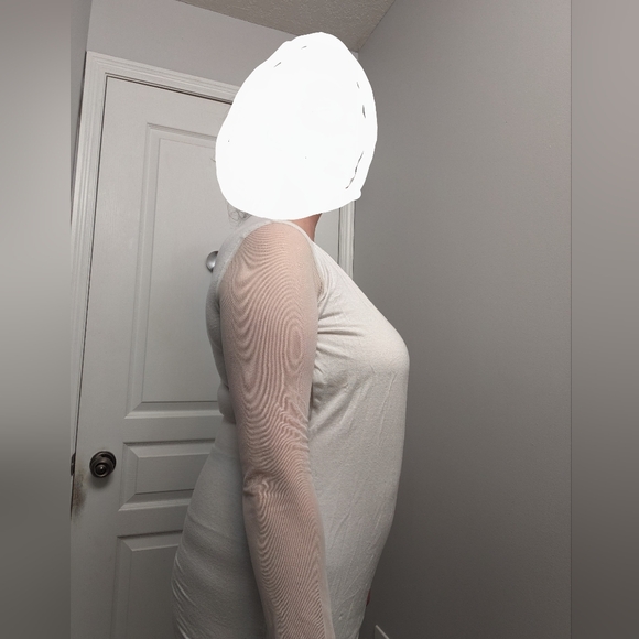 Iris Setlakwe white cross body blouse - Picture 3 of 11